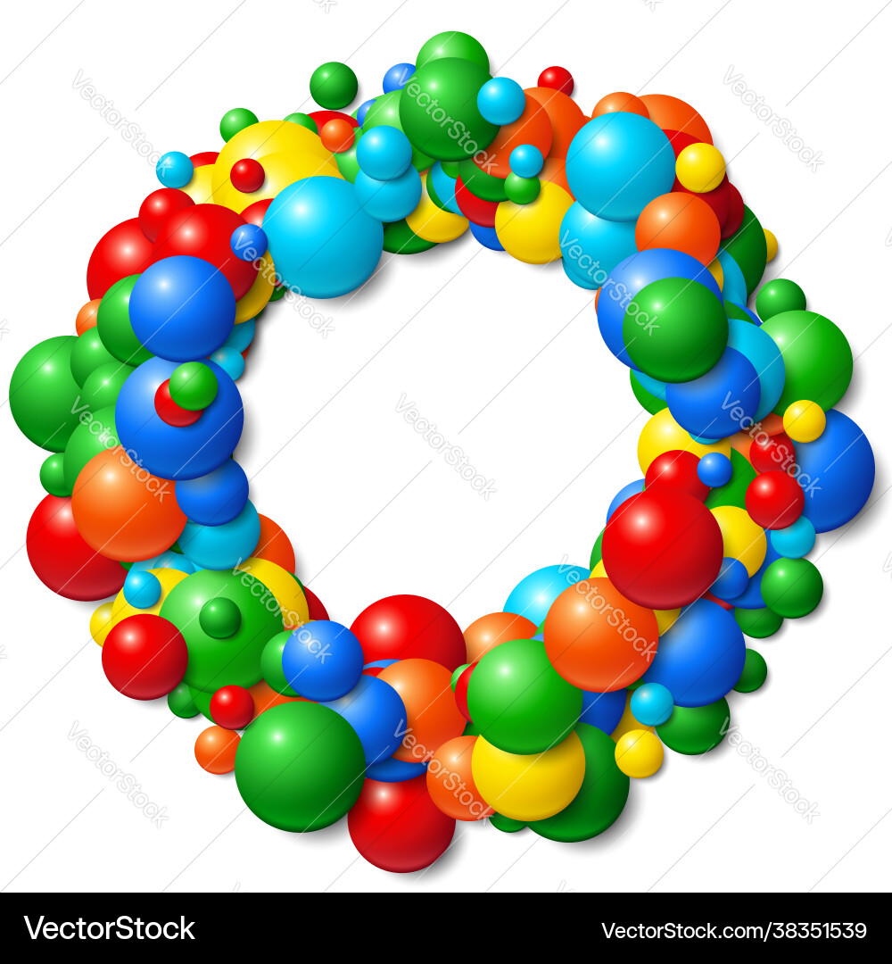 Background frame with scattered messy glowing Background frame with scattered messy glowing vector image