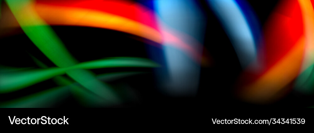Dynamic motion abstract background color blurred vector image