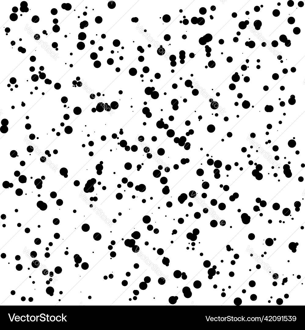 Random dots circles pattern polka Vector Image