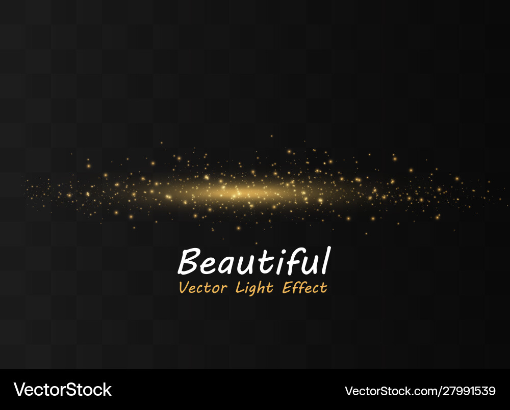Horizontal Rays Vector Icon Yellow horizontal rays Royalty Free Vector Image