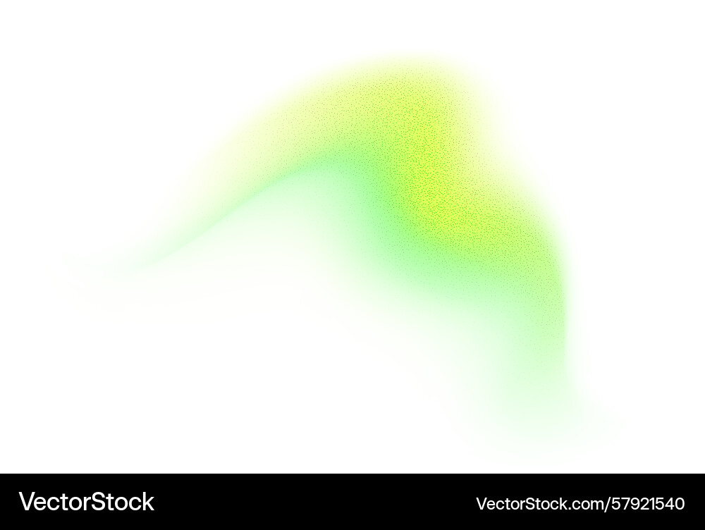 Abstract gradient shape with noise green blurred Abstract gradient shape with noise green blurred vector image