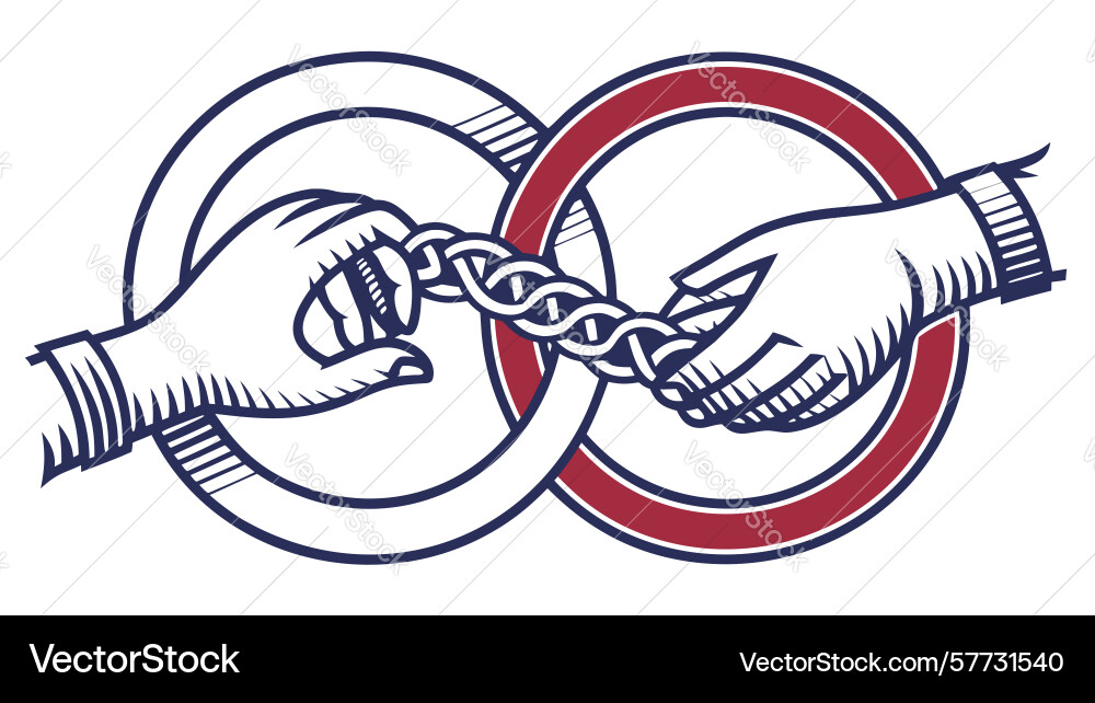 Coiled snake with stylized knot pattern design Vector Image