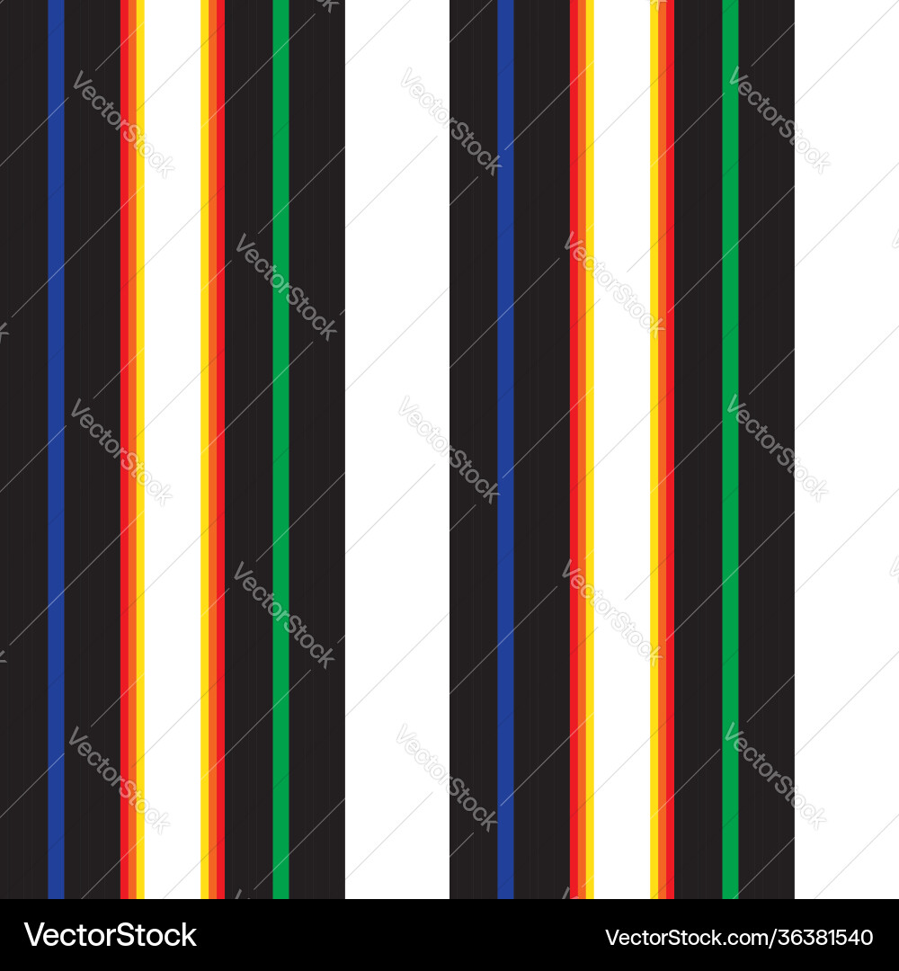 Rainbow stripe seamless pattern background Rainbow stripe seamless pattern background vector image