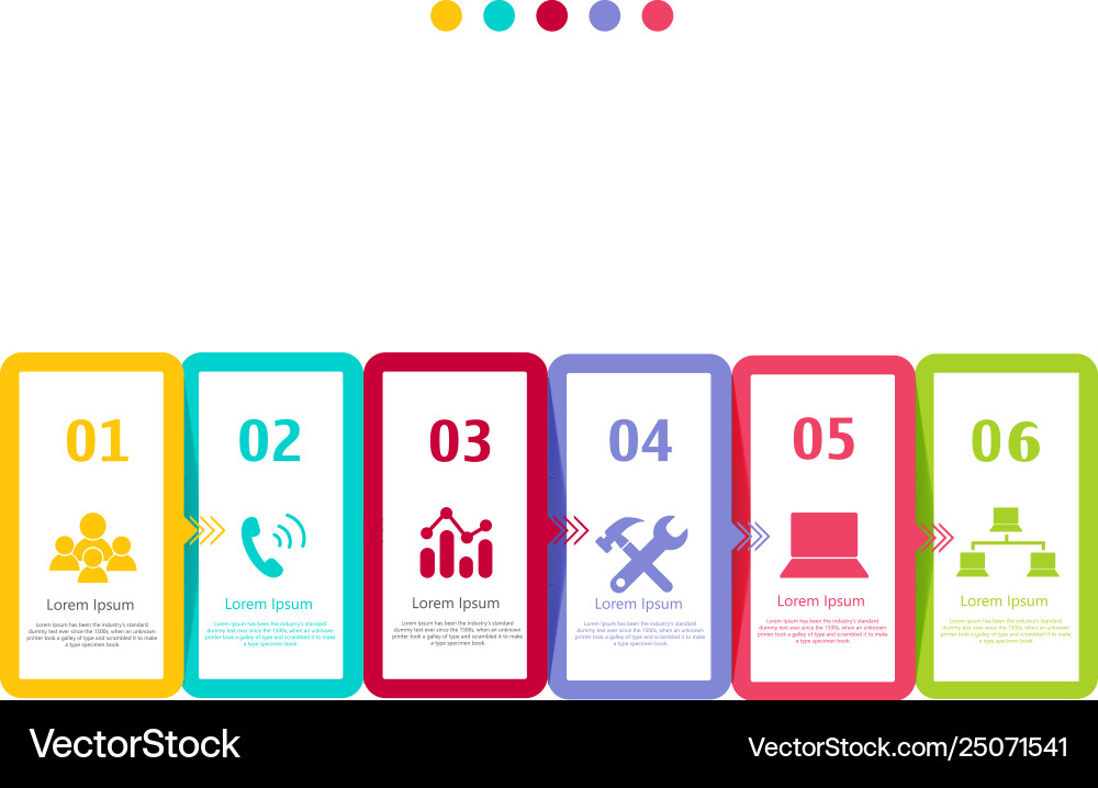 Infographic element with icons and options Infographic element with icons and options vector image