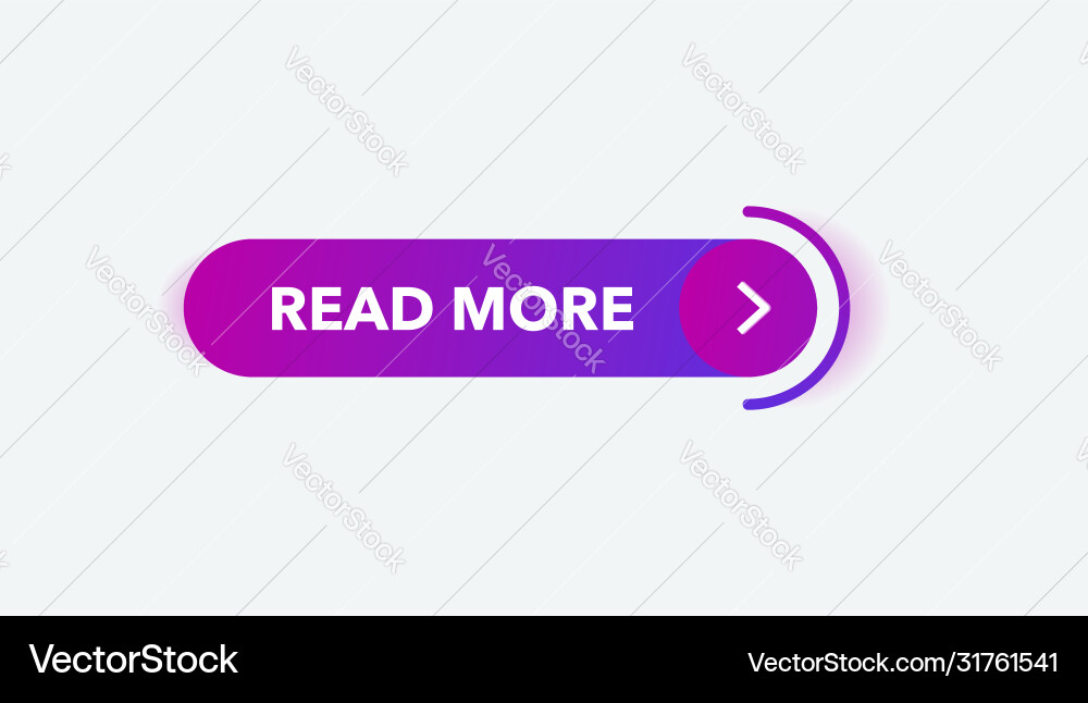 Rounded Web Button vector image