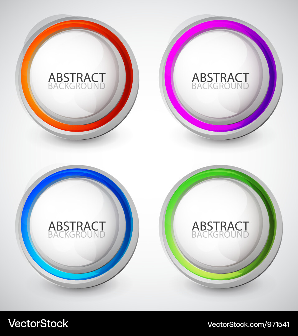 Swirl set Vector Image