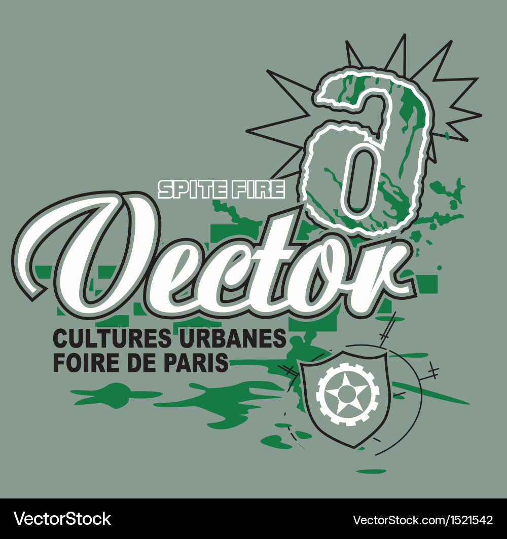 Art design with models 6 vector image