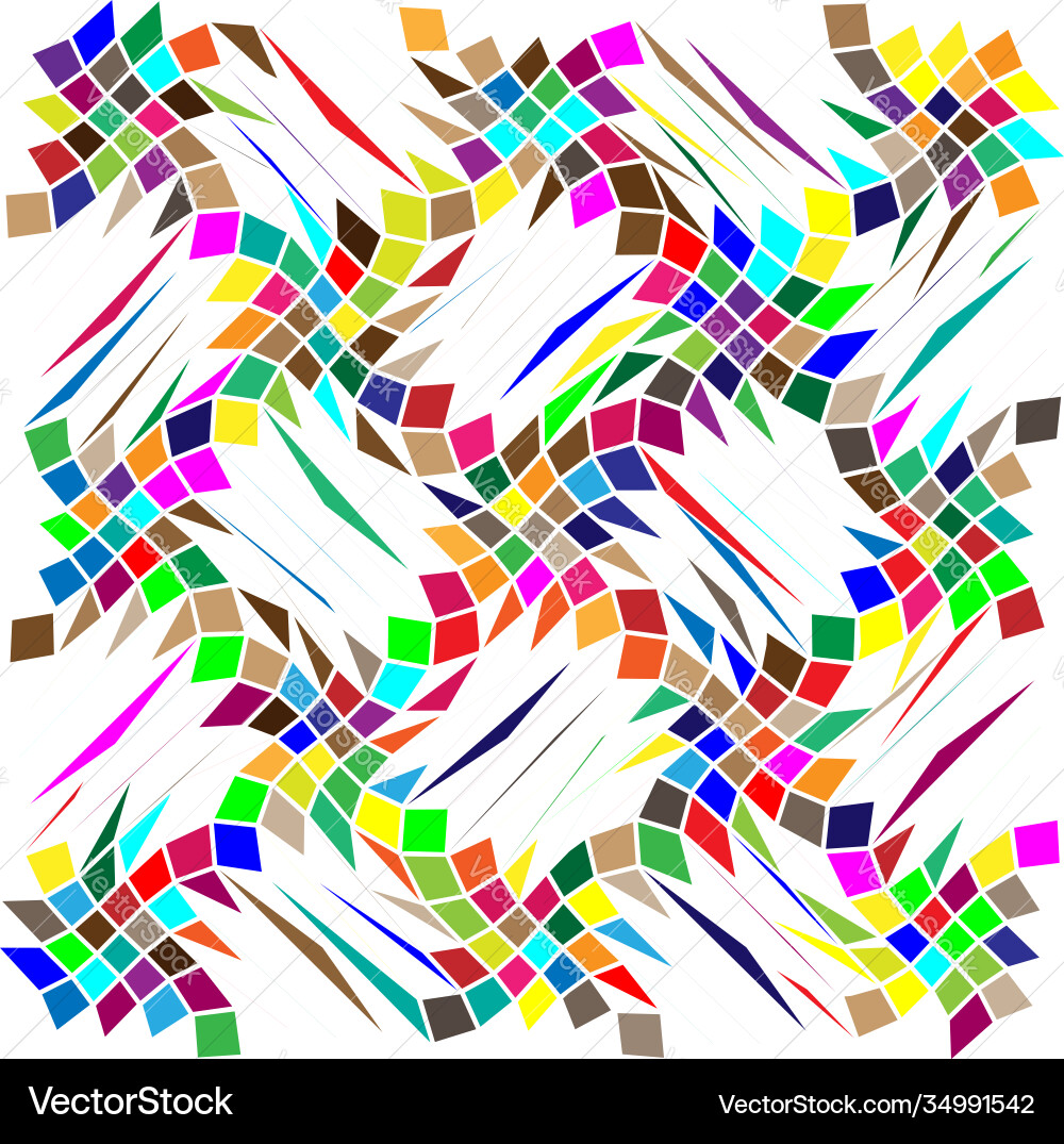 Random generative abstract art distorted deformed Random generative abstract art distorted deformed vector image
