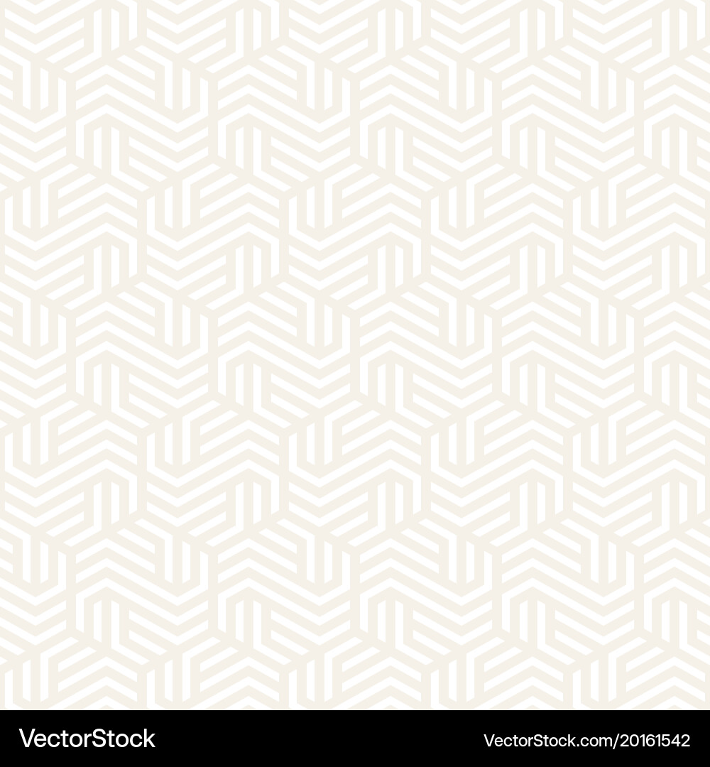 Subtle Hexagon Pattern vector image