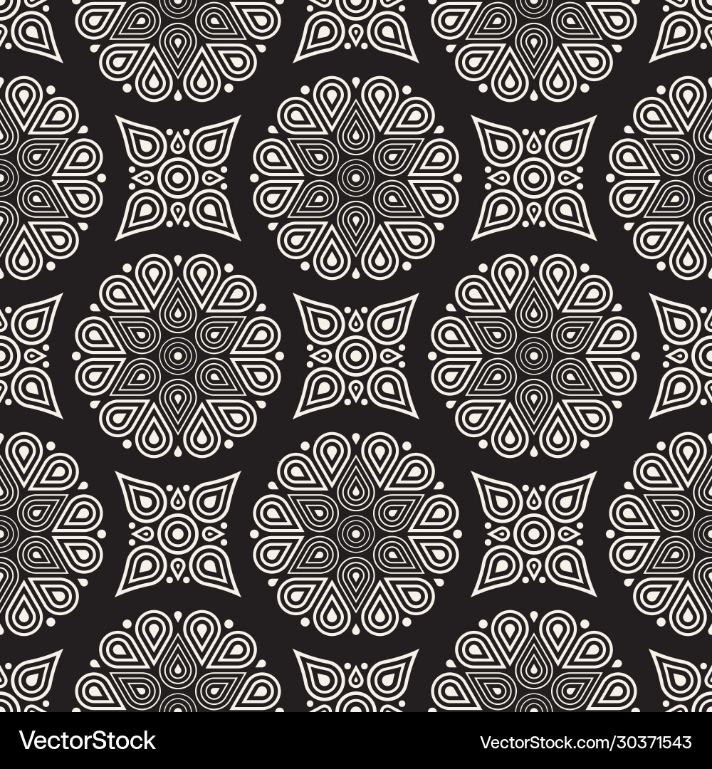 Modern Abstract Circle Pattern Vector Image