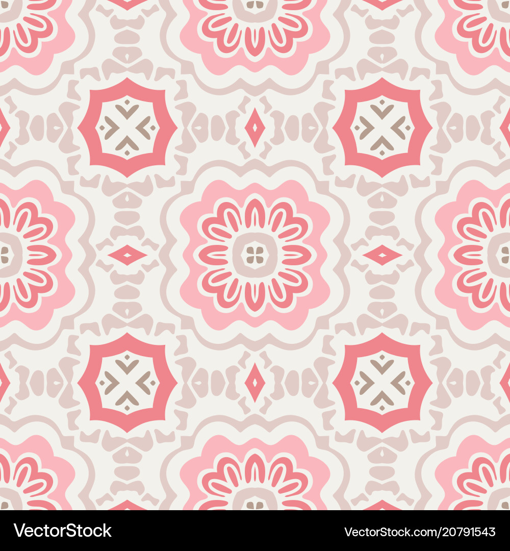 Seamless abstract tiled pattern Seamless abstract tiled pattern vector image