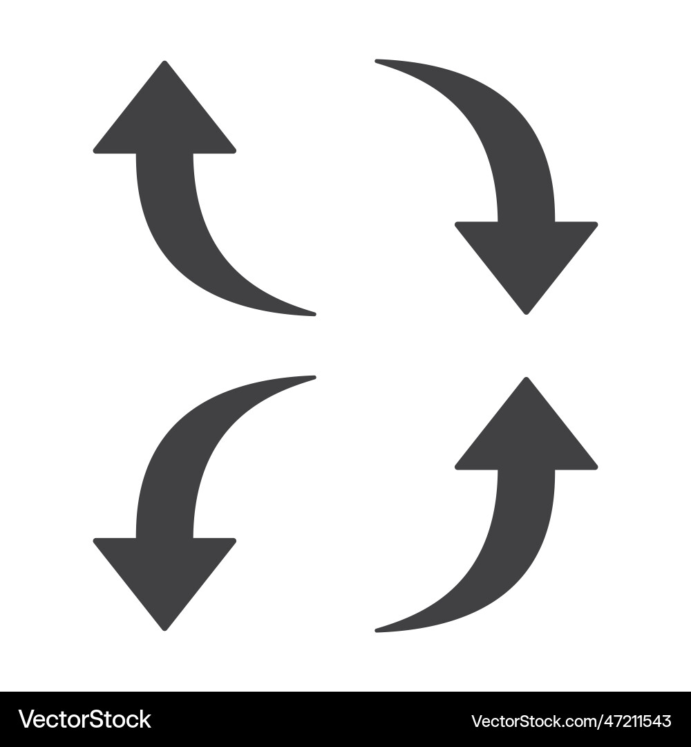 Set of arrow indicates the direction icon Set of arrow indicates the direction icon vector image