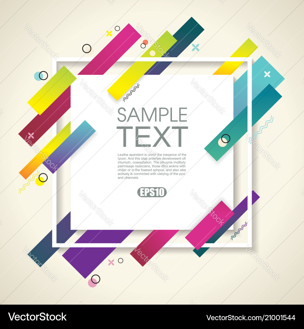Abstract Geometric Background vector image