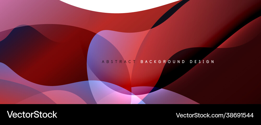 Trendy simple fluid color gradient abstract Vector Image