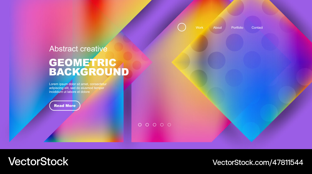 Triangle abstract background Vector Image