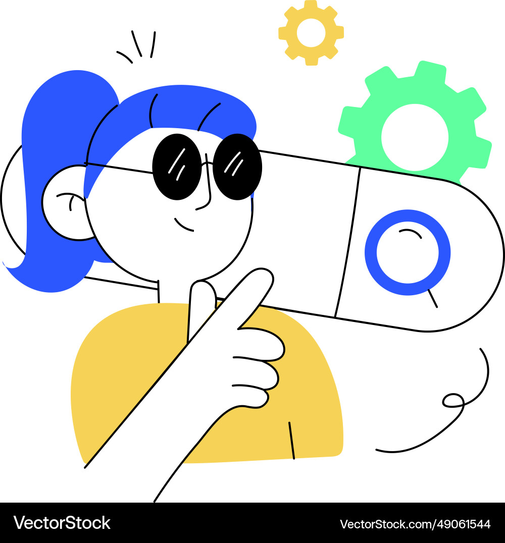 Web optimization vector image
