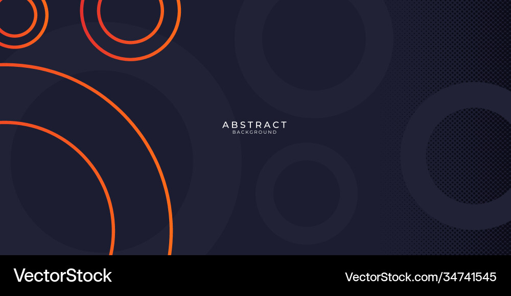 Abstract presentation background dynamic dark Vector Image