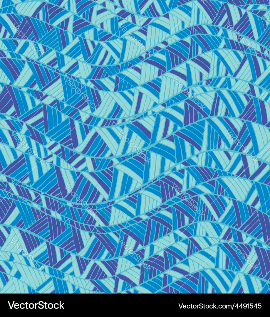 Triangular Wave Pattern - Retro Style Vector Image