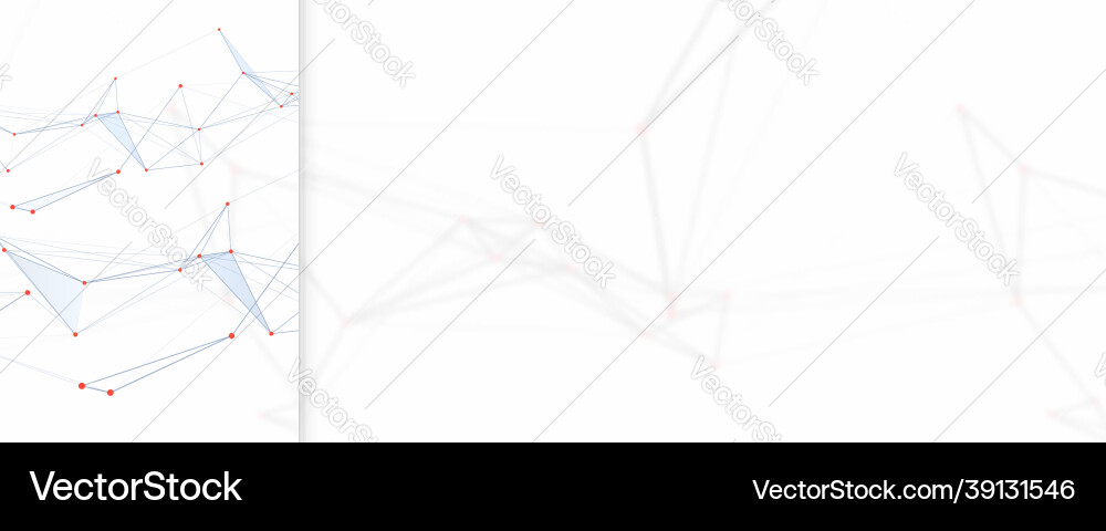 Abstract Geometric Plexus vector image