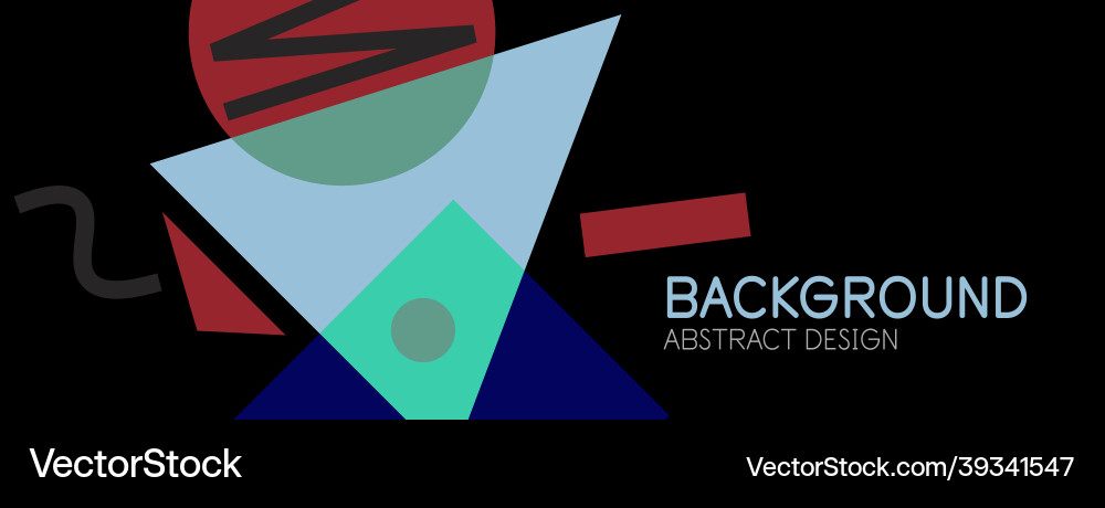 Abstract background blocks lines triangles Abstract background blocks lines triangles vector image