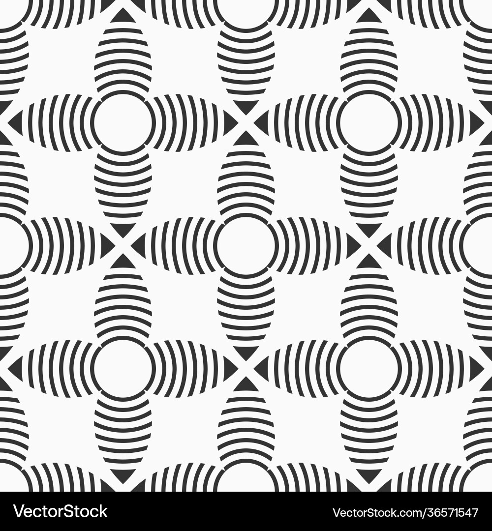 Abstract seamless pattern with symmetric Abstract seamless pattern with symmetric vector image