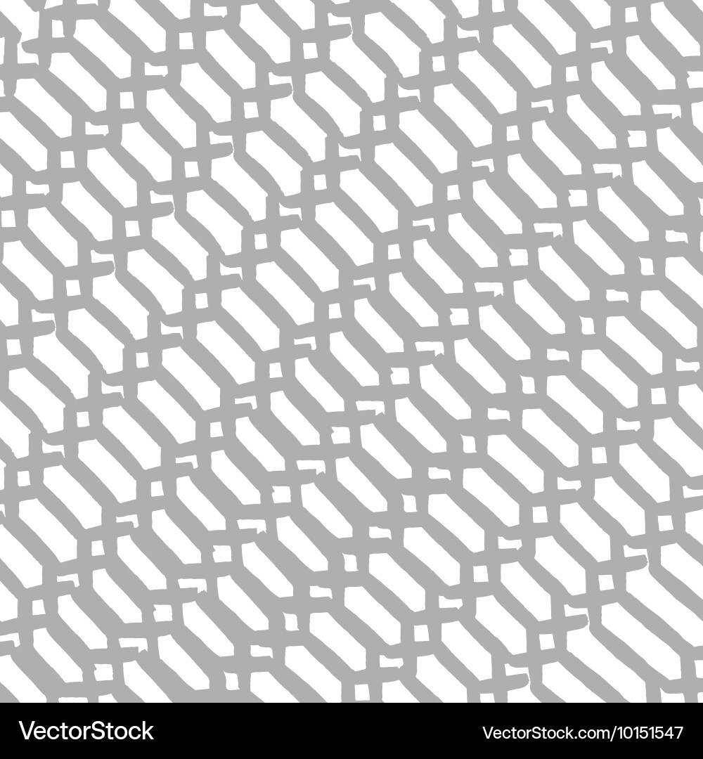 Diagonal background with simple hand drawn chains vector image