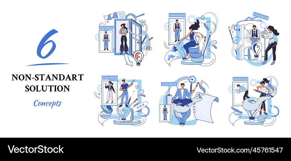 Non standart solution creation of individual Vector Image
