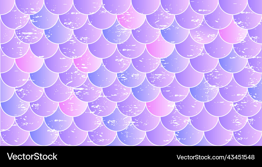 Fish scale seamless pattern Fish scale seamless pattern vector image
