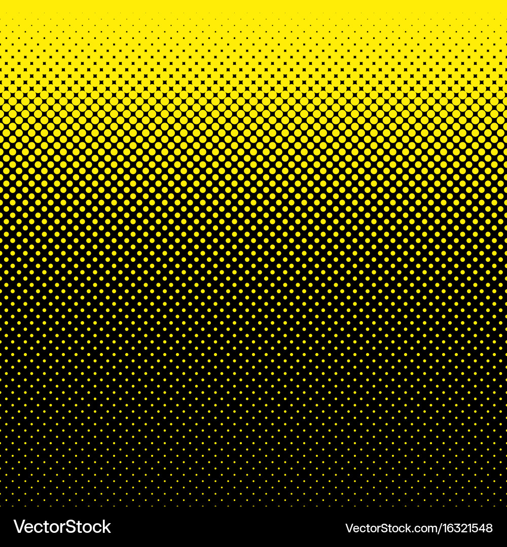 Halftone dot pattern background - from circles vector image