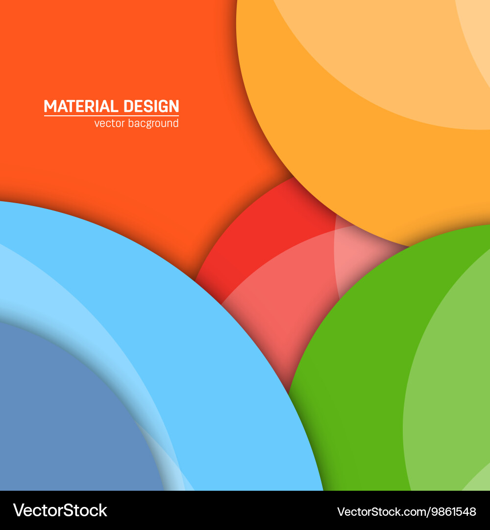 Material design background abstract vector image