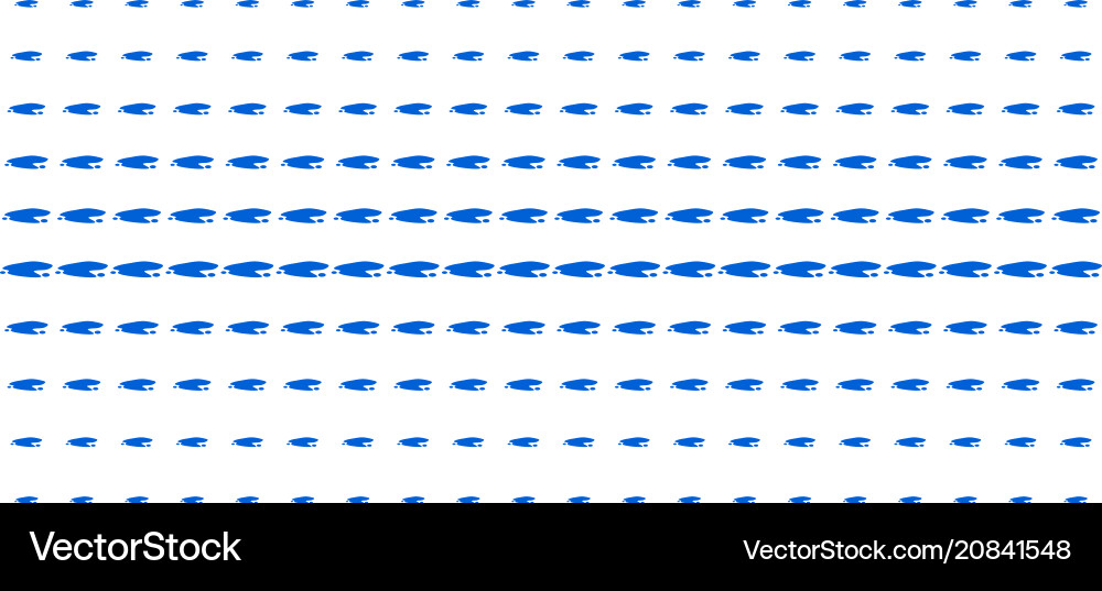 Puddle shape halftone array Vector Image