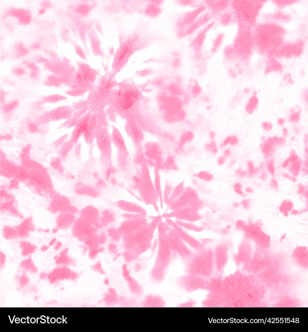 Tie dye shibori pattern abstract texture vector image