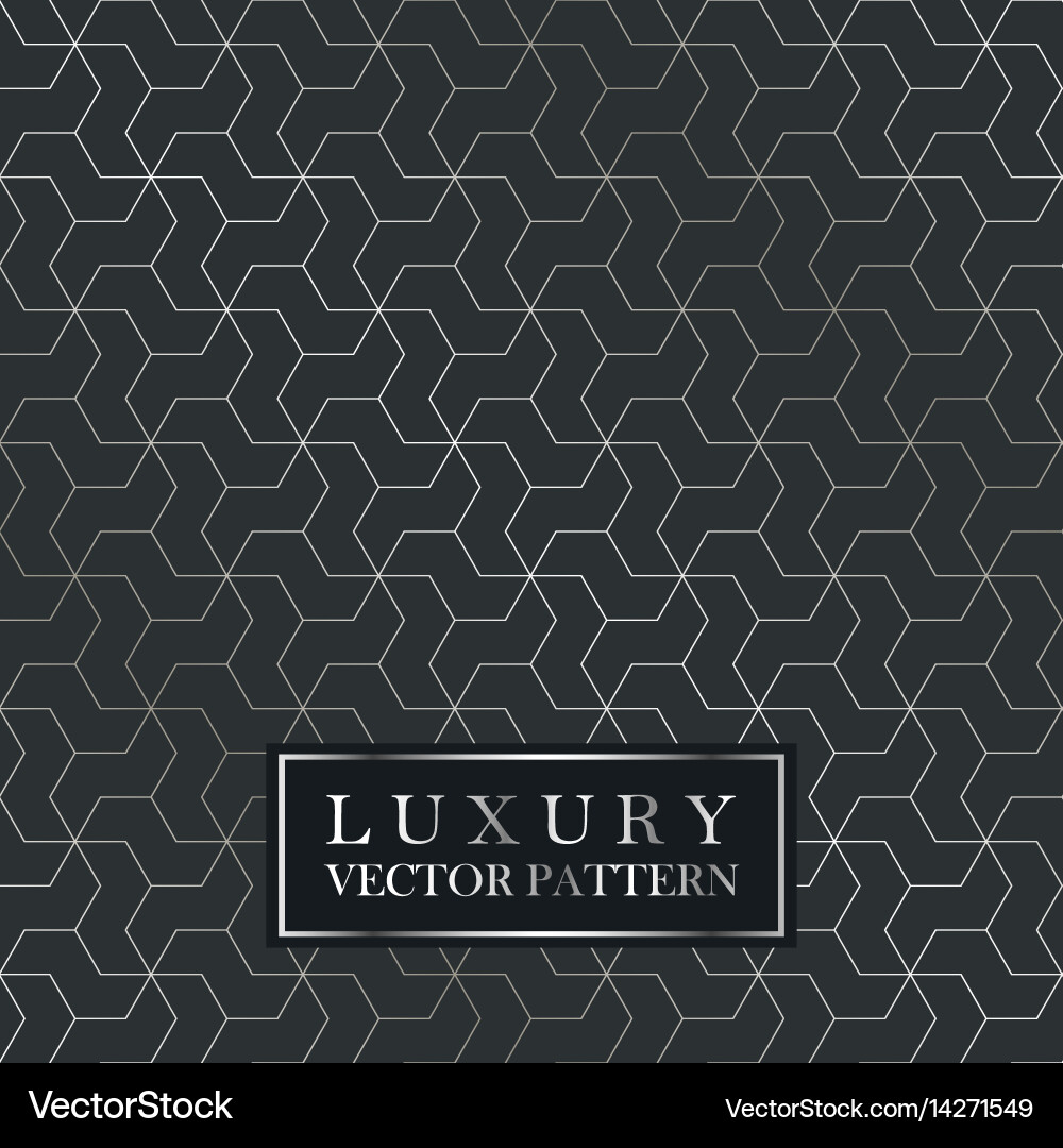 Dark Geometric Grid Pattern Vector Image