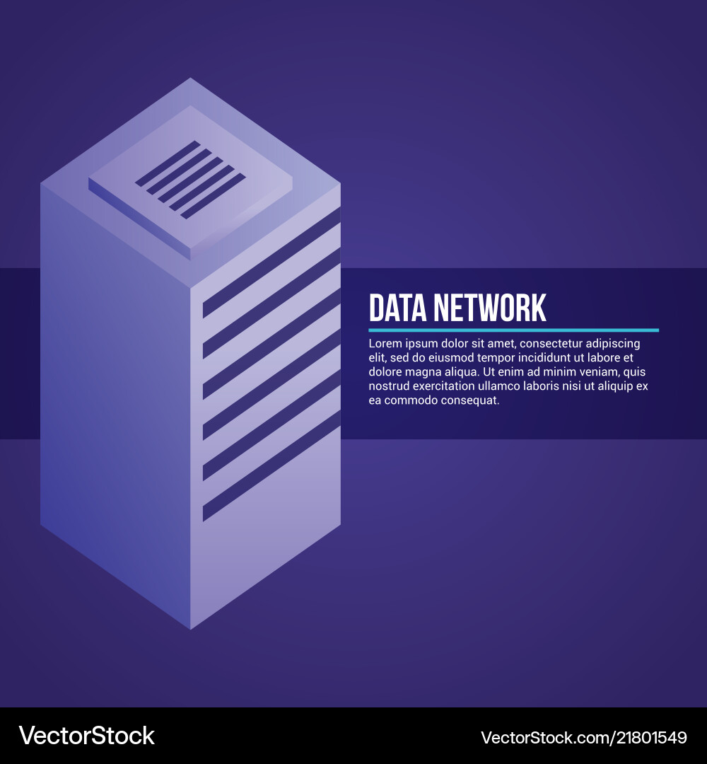 Data network related Data network related vector image