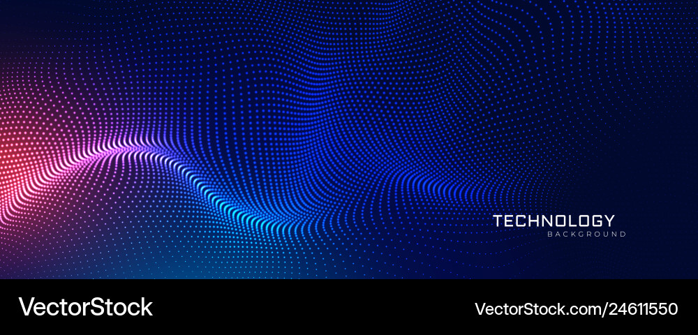 Abstract Tech Mesh Background vector image