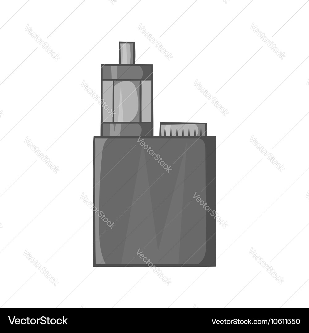 Mod and clearomizer in the kit icon Vector Image