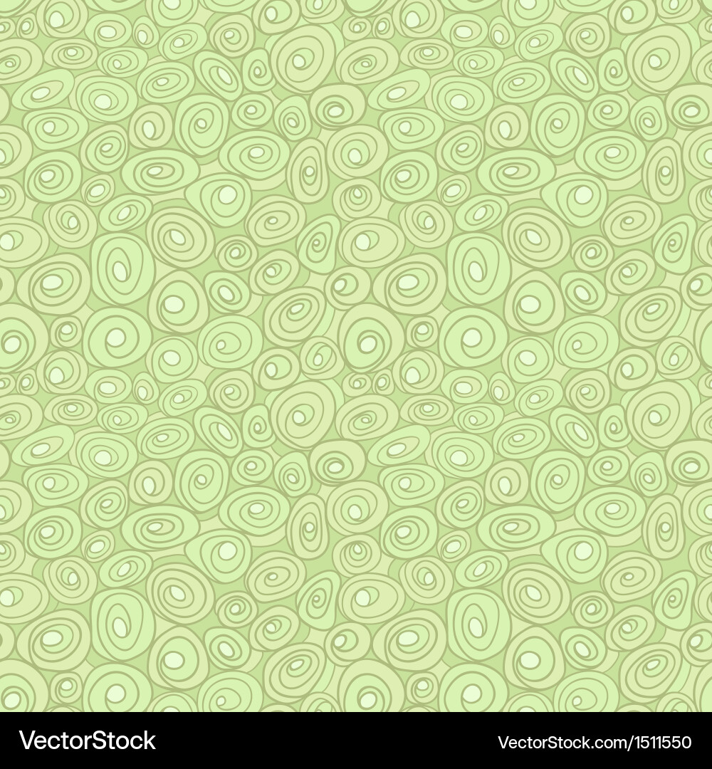 Seamless pattern with abstract spiral shapes vector image