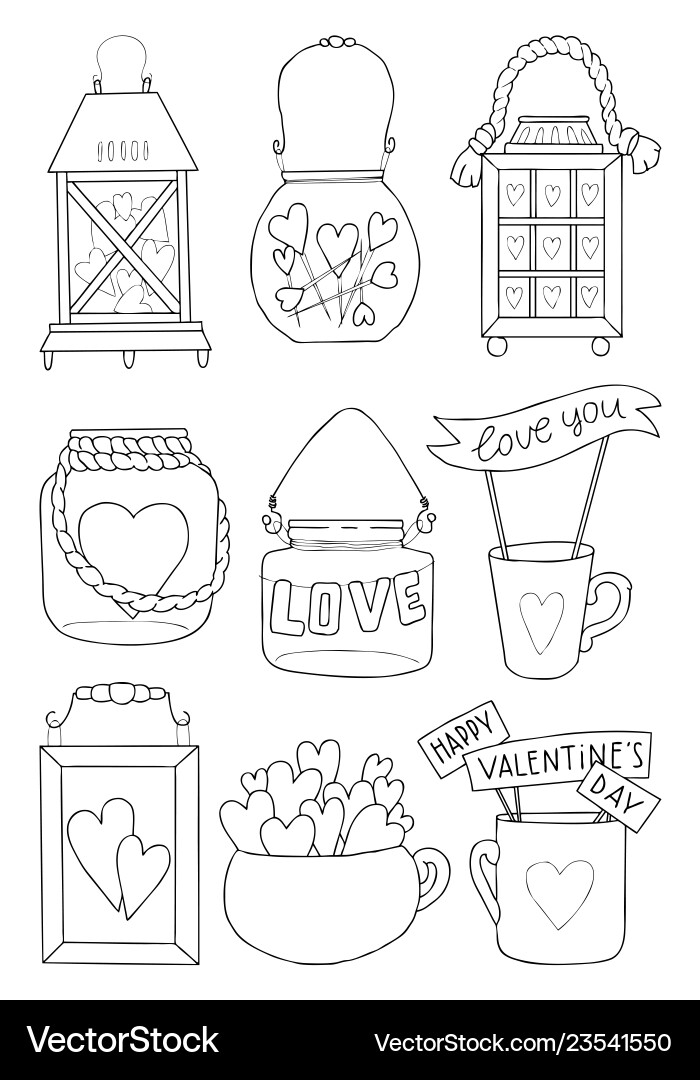 Set of hand drawn a mason Set of hand drawn a mason vector image