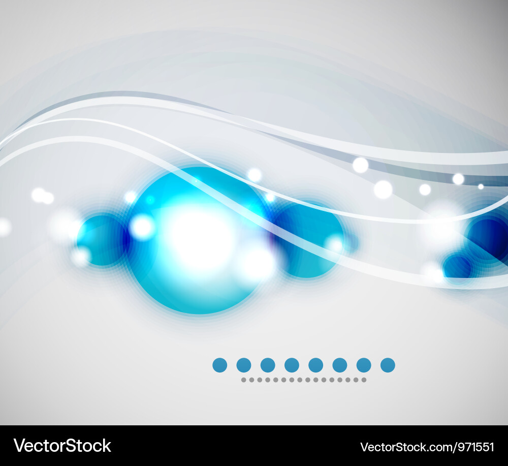 Abstract circle background vector image