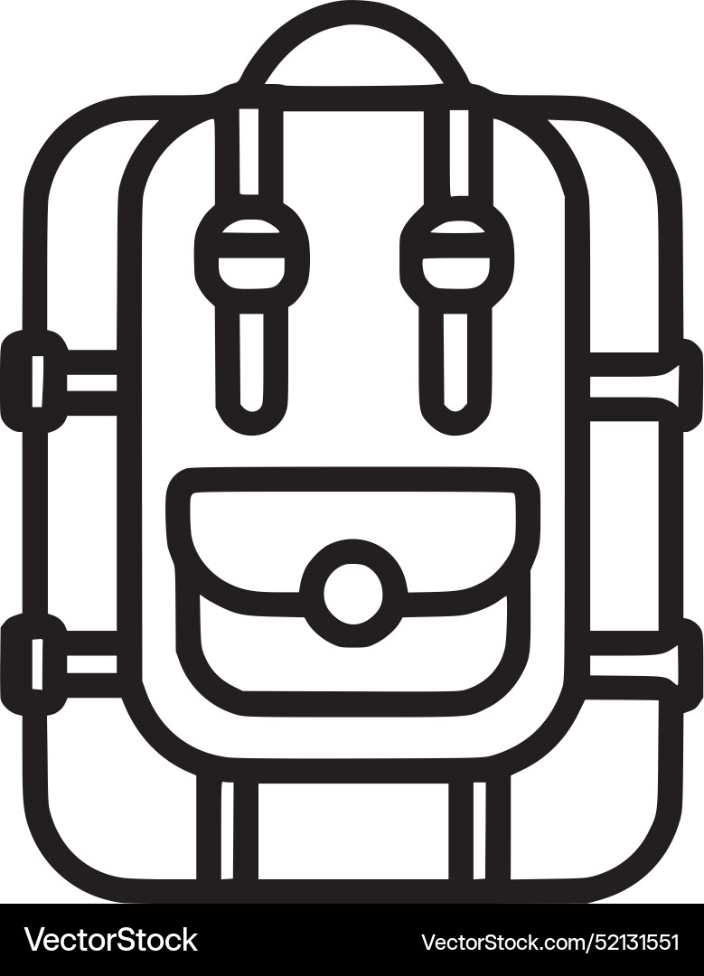 Magic Backpack Vector Backpack Royalty Free Vector Image - VectorStock