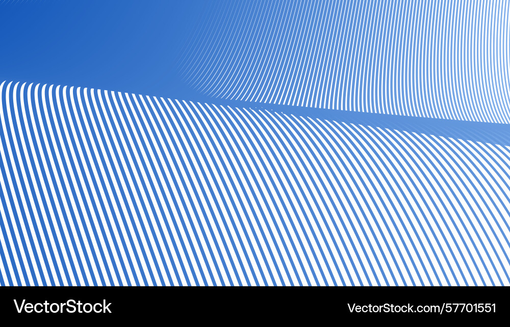 Blue gradient with stripes line seamless pattern Vector Image