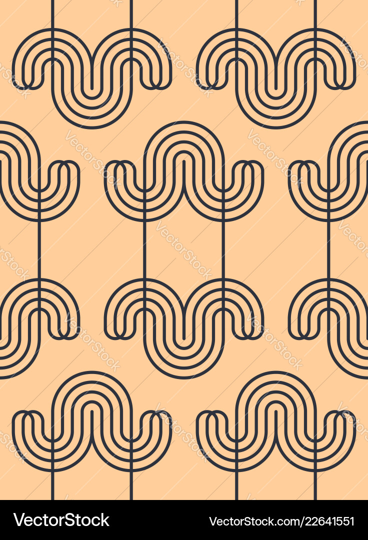 Geometric Pattern - Abstract Lines vector image