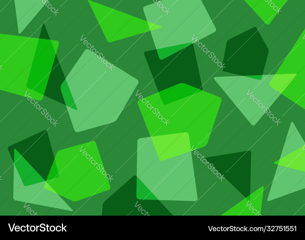 Rectangular green background with scattered Rectangular green background with scattered Vector Image