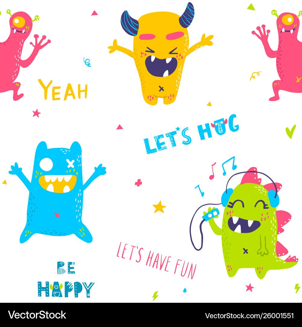 Seamless pattern Seamless pattern vector image