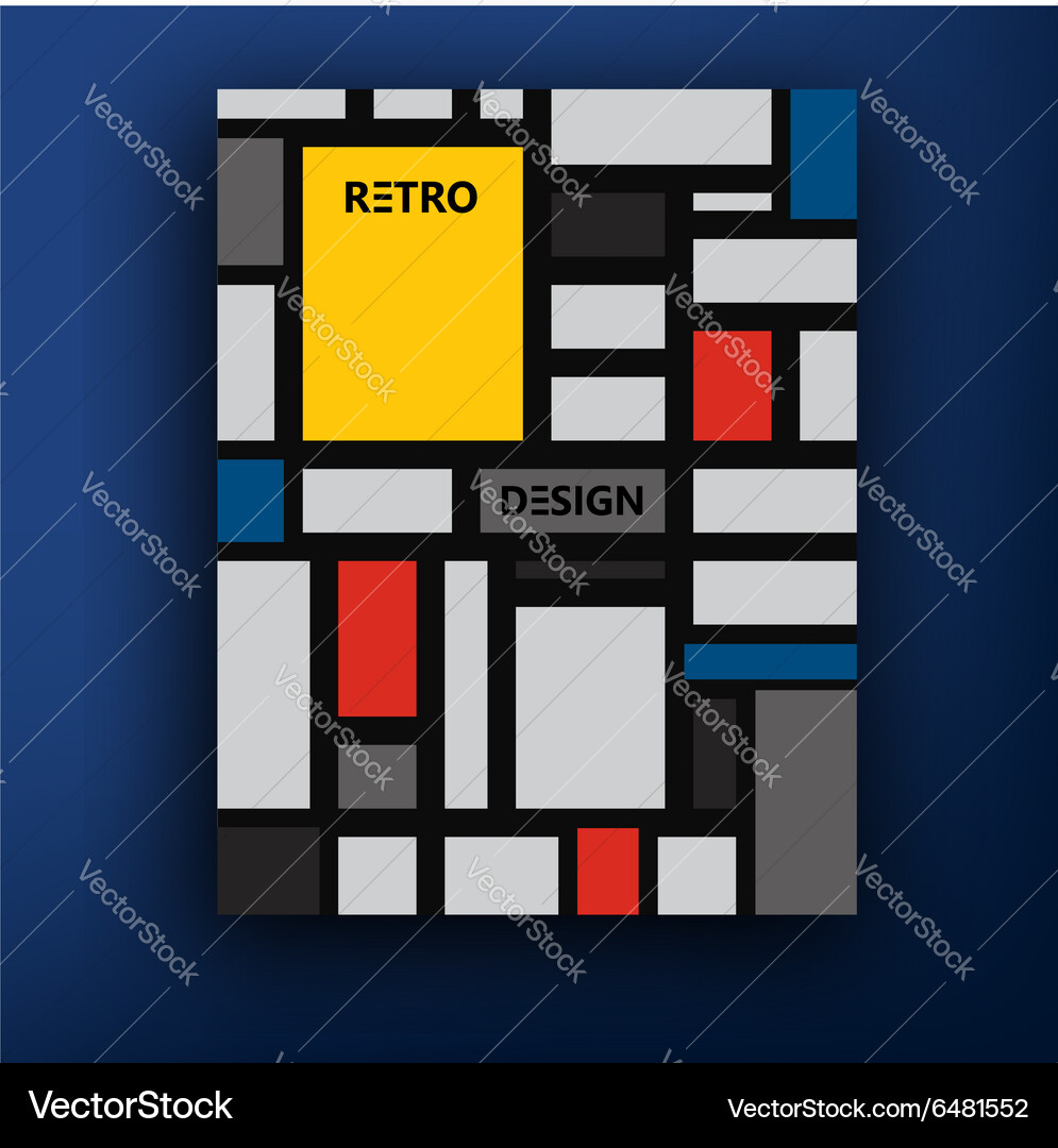 Abstract geometric colorful pattern Royalty Free Vector