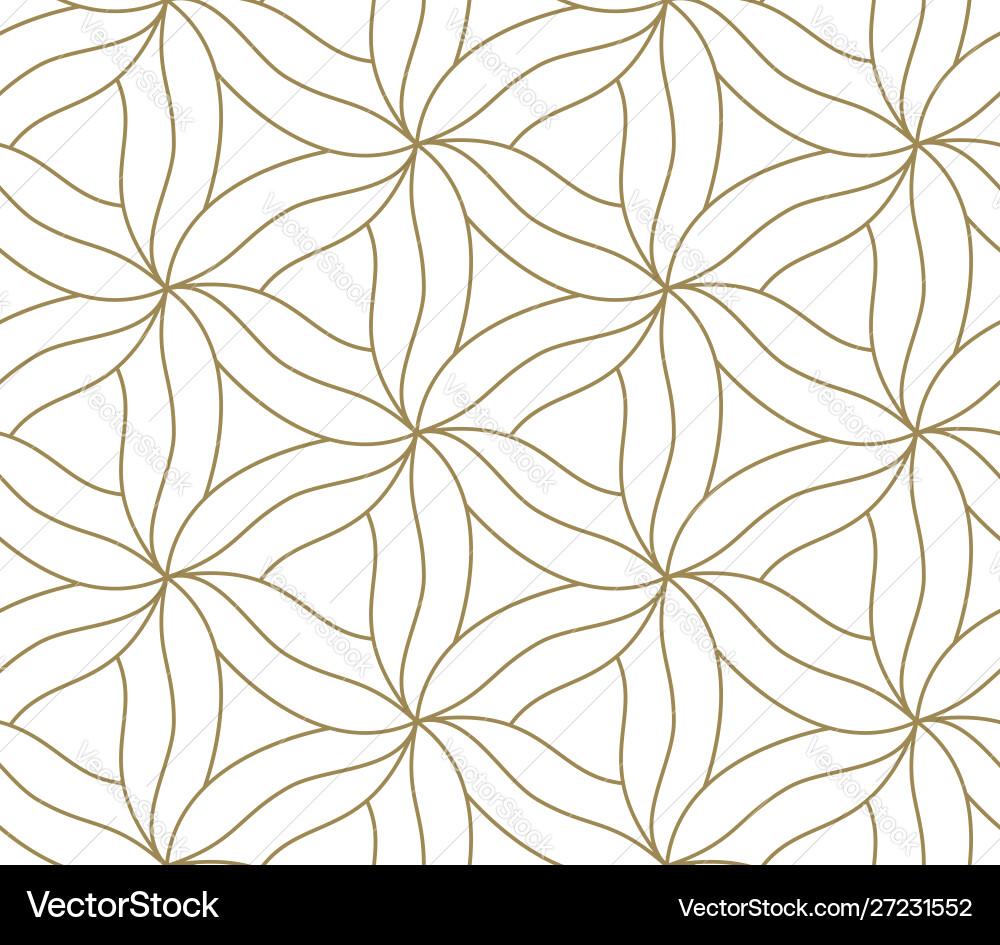 Abstract Geometric Line Pattern Vector Image