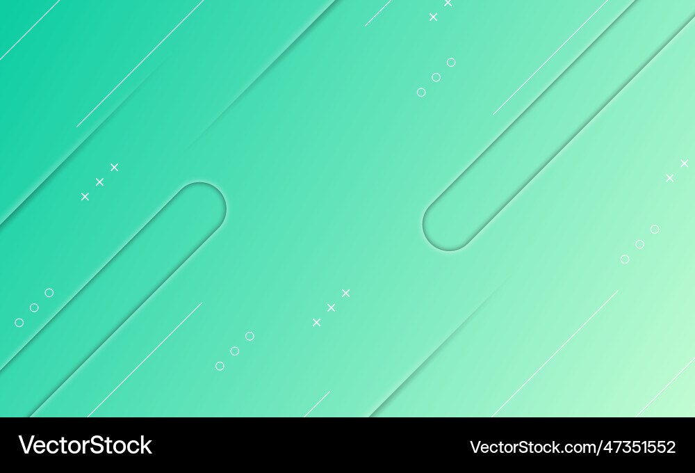 Abstract green gradient texture with memphis Abstract green gradient texture with memphis Vector Image