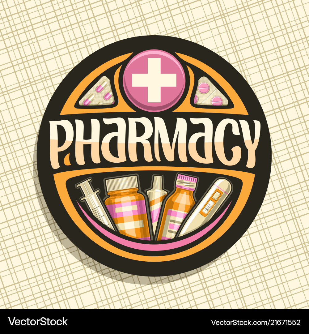 Logo für Apotheke Logo für Apotheke vektorbild