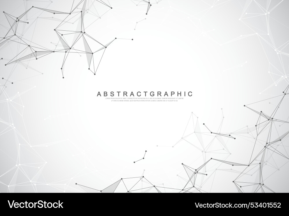 Plexus abstract digital background Plexus abstract digital background Vector Image
