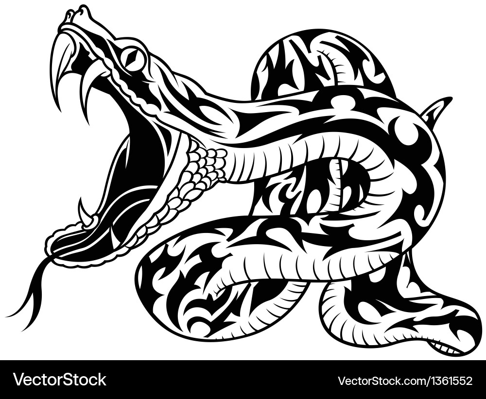 Python Tribal Vector Images (over 110)